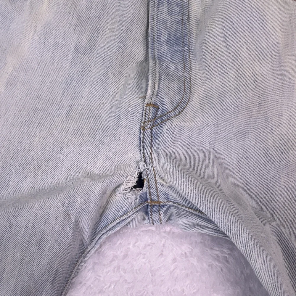 VTG Levi's 501 Men's Jeans Original‎ Straight 32x30 Bleach Wash Y2K Distressed